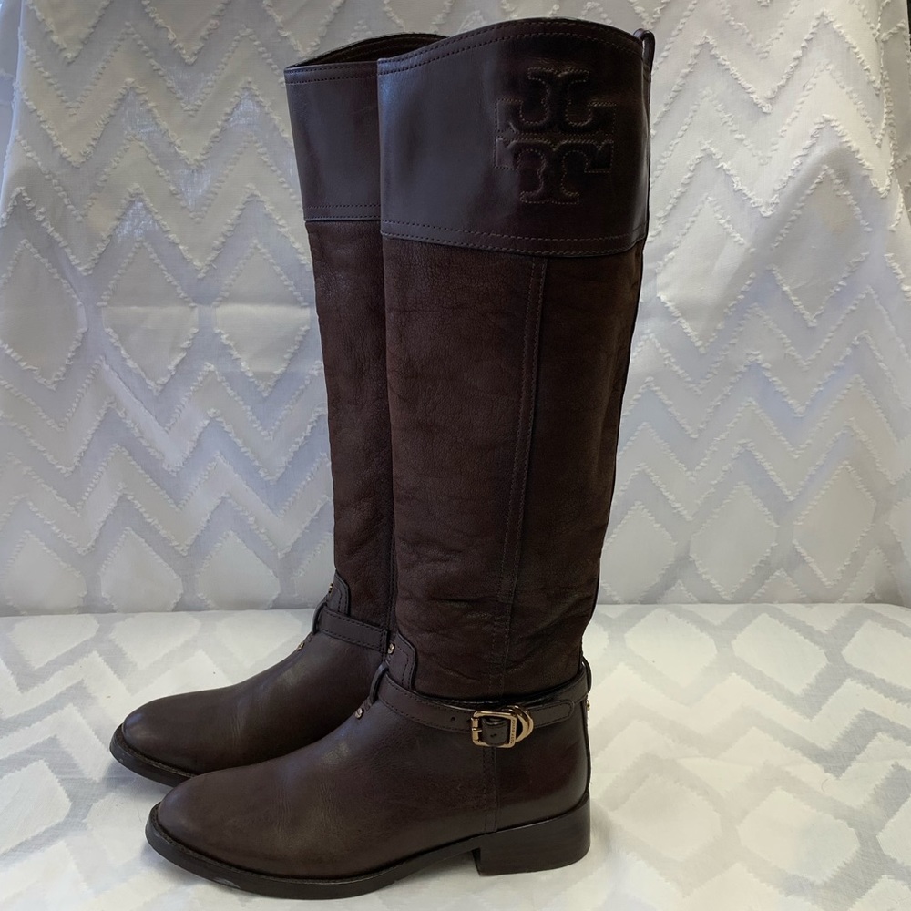 Tory Burch Leather Boots